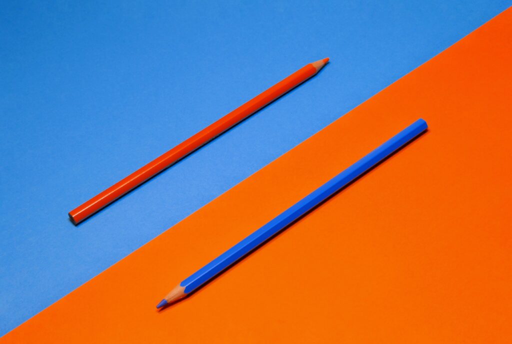 Blue and Orange