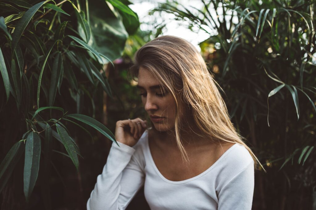 Girl in the field