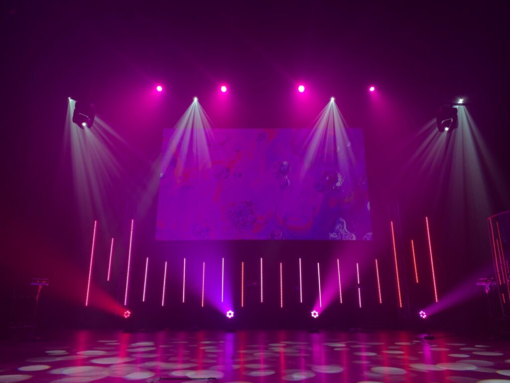 Stage ambience and lighting