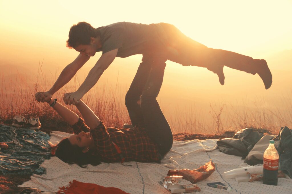 Lovers picnic