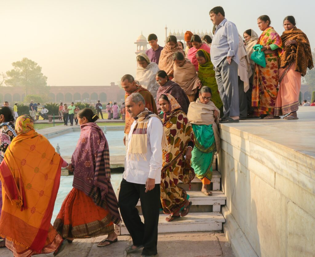 People in cultural attires